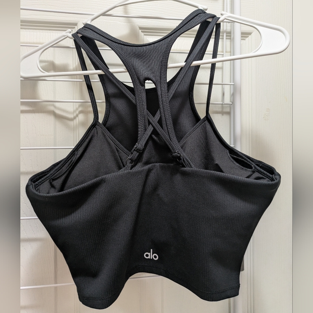Alo Yoga  Ribbed Airlift Enchanted Bra Tank - Picture 2 of 5